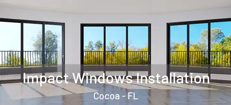  Impact Windows Installation Cocoa - FL