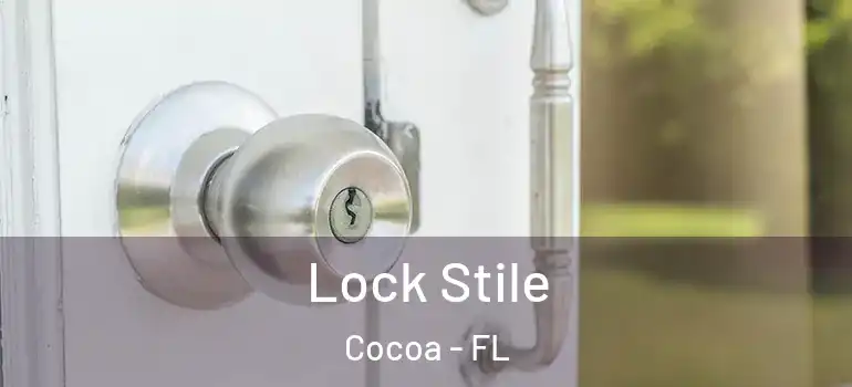  Lock Stile Cocoa - FL
