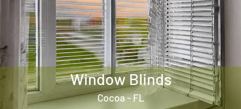  Window Blinds Cocoa - FL