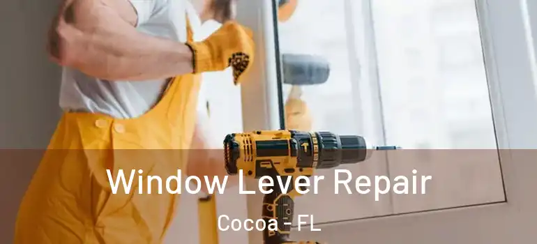  Window Lever Repair Cocoa - FL
